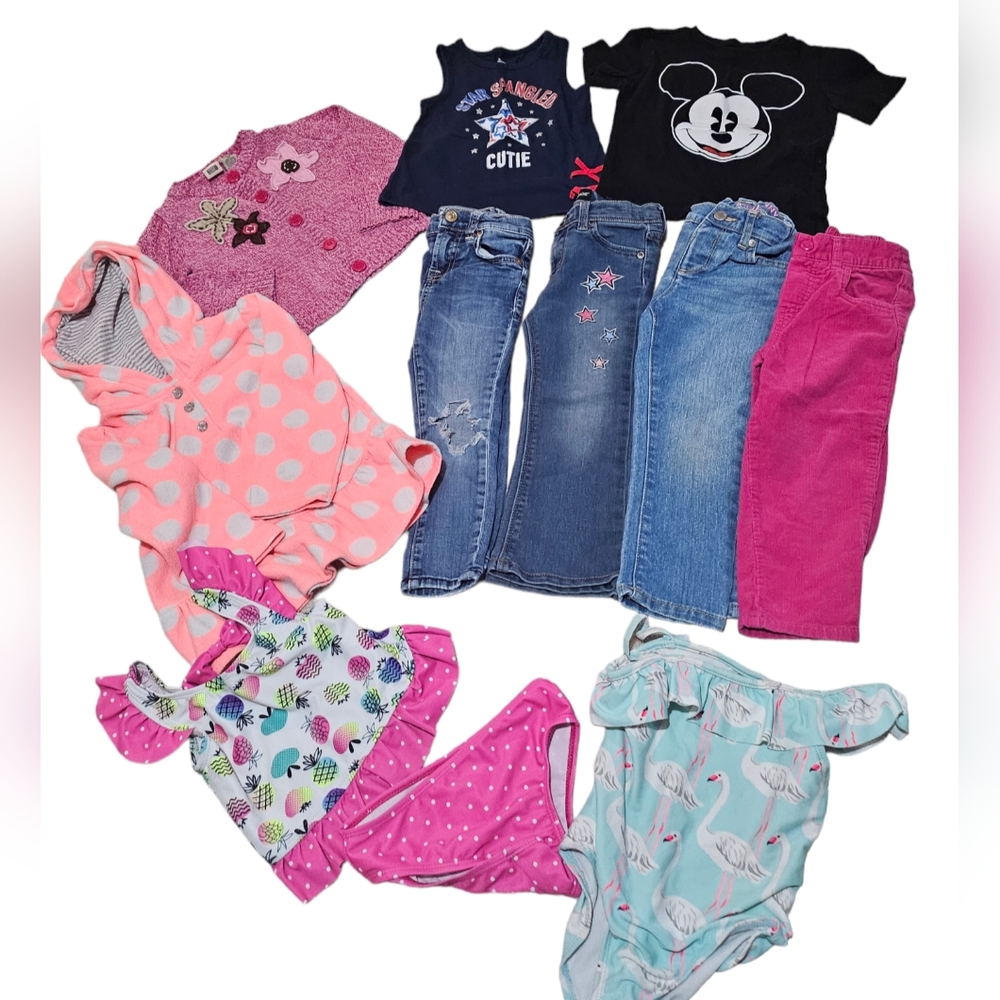 Bundle of girl clothes size 3t